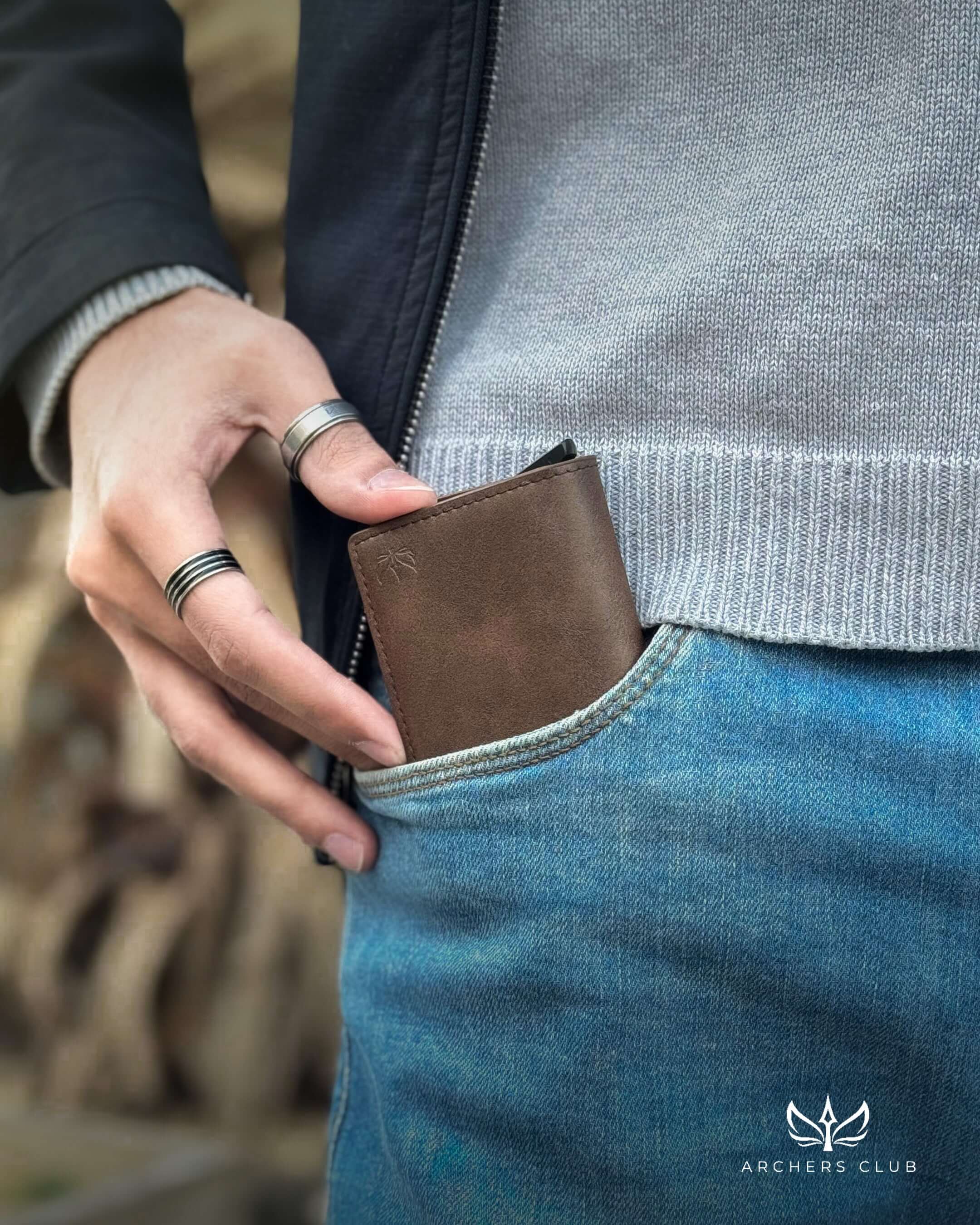 Sleekfolio RFID Cardholder - Premium PU Leather