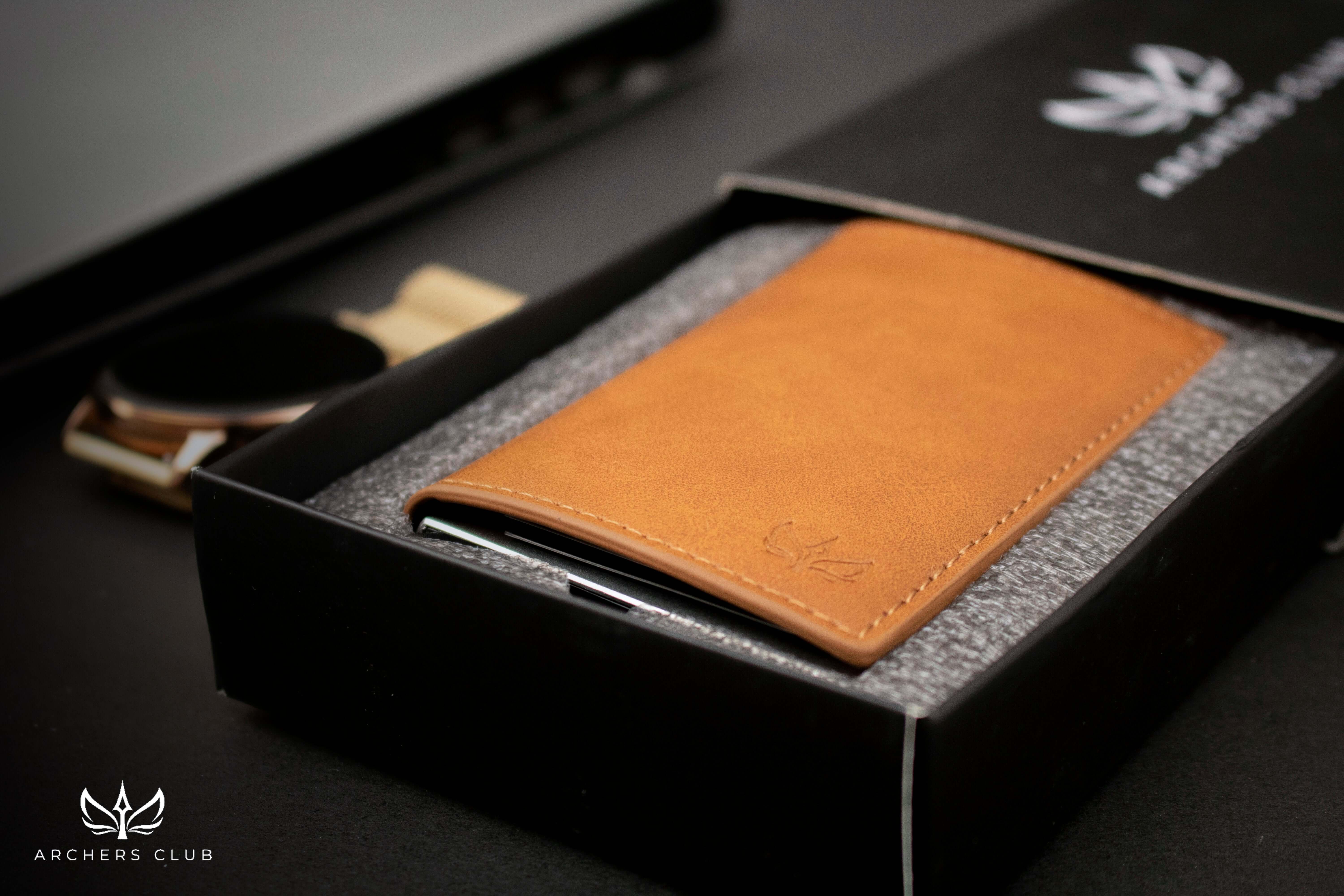 Sleekfolio RFID Cardholder - Premium PU Leather