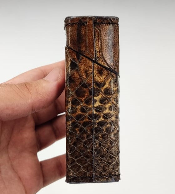 Crocodile Cigarette Case-100% Leather