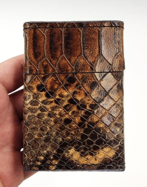 Crocodile Cigarette Case-100% Leather